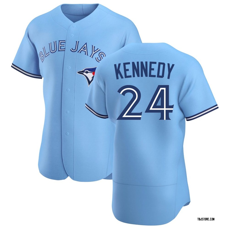 Authentic Buddy Kennedy Men's Toronto Blue Jays Blue Powder Alternate Jersey