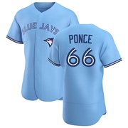 Authentic Cody Ponce Men's Toronto Blue Jays Blue Powder Alternate Jersey
