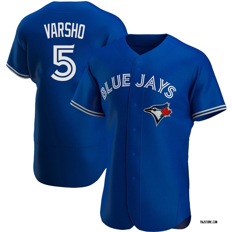 Authentic Daulton Varsho Men's Toronto Blue Jays Royal Alternate Jersey