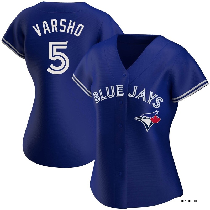 Authentic Daulton Varsho Women's Toronto Blue Jays Royal Alternate Jersey