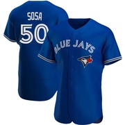 Authentic Lenyn Sosa Men's Toronto Blue Jays Royal Alternate Jersey