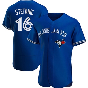 Authentic Michael Stefanic Men's Toronto Blue Jays Royal Alternate Jersey