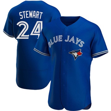Authentic Shannon Stewart Men's Toronto Blue Jays Royal Alternate Jersey