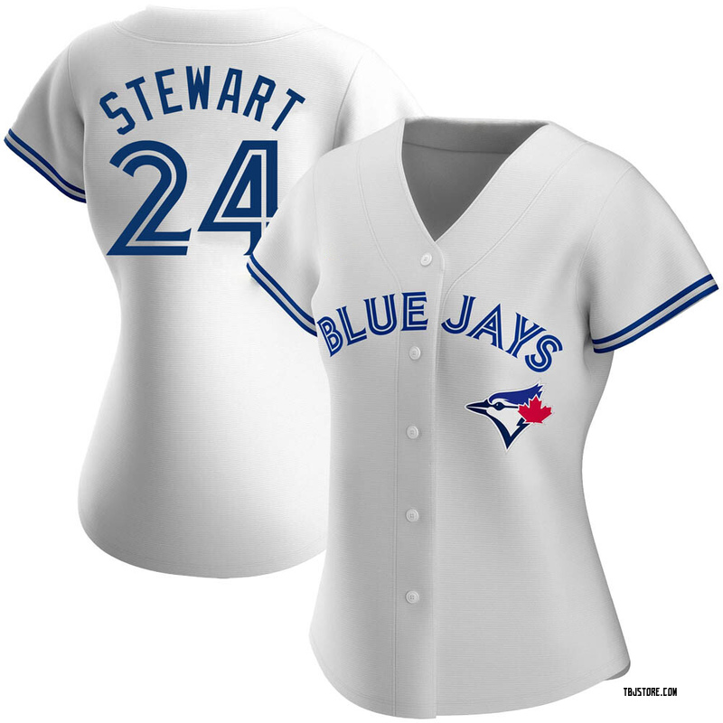 Authentic Shannon Stewart Women's Toronto Blue Jays White Home Jersey