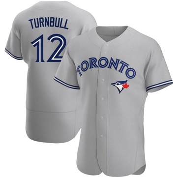 Authentic Spencer Turnbull Men's Toronto Blue Jays Gray Road Jersey