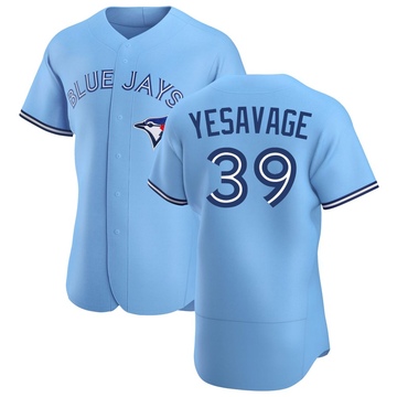 Authentic Trey Yesavage Men's Toronto Blue Jays Blue Powder Alternate Jersey