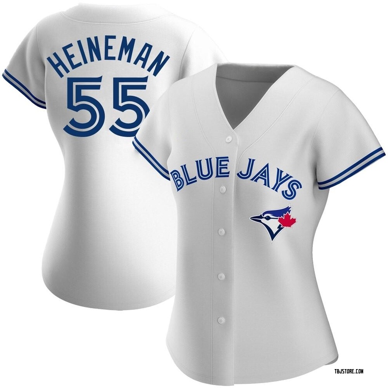 Authentic Tyler Heineman Women's Toronto Blue Jays White Home Jersey