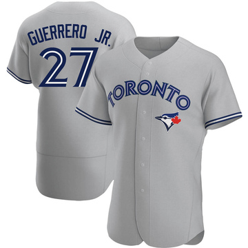 Authentic Vladimir Guerrero Jr. Men's Toronto Blue Jays Gray Road Jersey