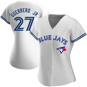 Authentic Vladimir Guerrero Jr. Women's Toronto Blue Jays White Home Jersey