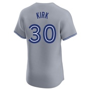 Elite Alejandro Kirk Men's Toronto Blue Jays Gray Road Jersey