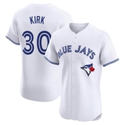 Elite Alejandro Kirk Men's Toronto Blue Jays White Home Jersey