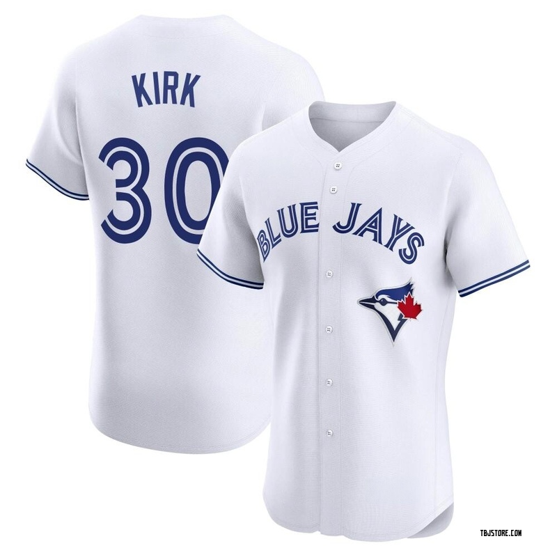 Elite Alejandro Kirk Men's Toronto Blue Jays White Home Jersey