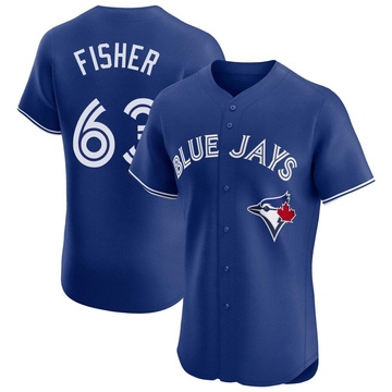 Elite Braydon Fisher Men's Toronto Blue Jays Royal Alternate Jersey