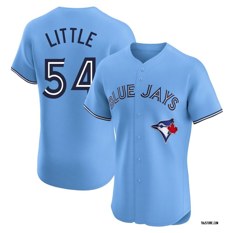 Elite Brendon Little Men's Toronto Blue Jays Blue Powder Alternate Jersey