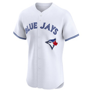 Elite Brendon Little Men's Toronto Blue Jays White Home Jersey