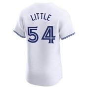 Elite Brendon Little Men's Toronto Blue Jays White Home Jersey