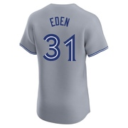 Elite Cam Eden Men's Toronto Blue Jays Gray Road Jersey