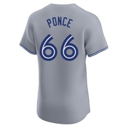 Elite Cody Ponce Men's Toronto Blue Jays Gray Road Jersey