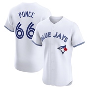 Elite Cody Ponce Men's Toronto Blue Jays White Home Jersey