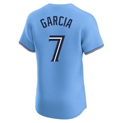 Elite Damaso Garcia Men's Toronto Blue Jays Blue Powder Alternate Jersey