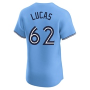 Elite Easton Lucas Men's Toronto Blue Jays Blue Powder Alternate Jersey