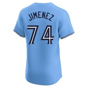 Elite Eloy Jimenez Men's Toronto Blue Jays Blue Powder Alternate Jersey