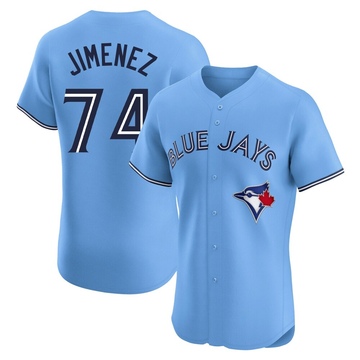 Elite Eloy Jimenez Men's Toronto Blue Jays Blue Powder Alternate Jersey