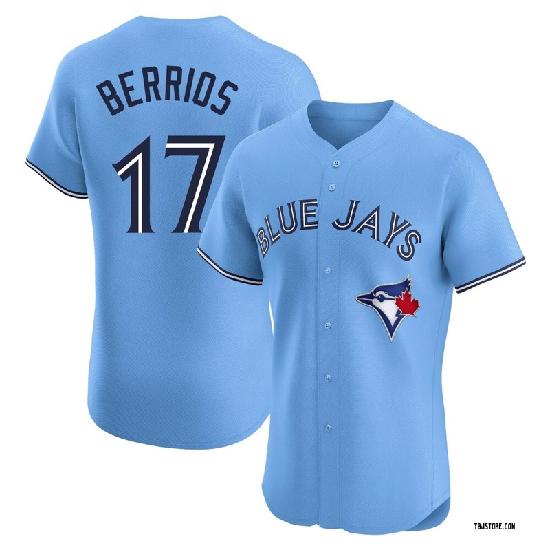 Elite Jose Berrios Men's Toronto Blue Jays Blue Powder Alternate Jersey