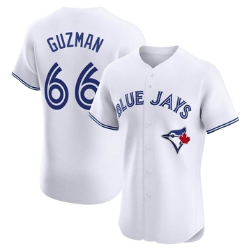Elite Juan Guzman Men's Toronto Blue Jays White Home Jersey