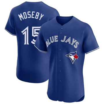 Elite Lloyd Moseby Men's Toronto Blue Jays Royal Alternate Jersey