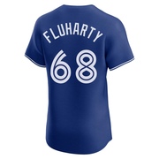 Elite Mason Fluharty Men's Toronto Blue Jays Royal Alternate Jersey