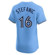 Elite Michael Stefanic Men's Toronto Blue Jays Blue Powder Alternate Jersey