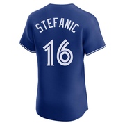Elite Michael Stefanic Men's Toronto Blue Jays Royal Alternate Jersey