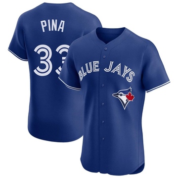 Elite Robinson Pina Men's Toronto Blue Jays Royal Alternate Jersey