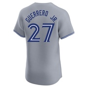 Elite Vladimir Guerrero Jr. Men's Toronto Blue Jays Gray Road Jersey