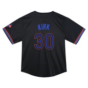 Limited Alejandro Kirk Toddler Toronto Blue Jays Black 2024 City Connect Jersey