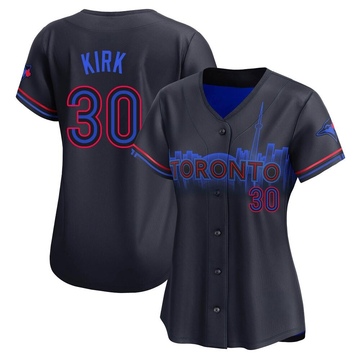 Limited Alejandro Kirk Women's Toronto Blue Jays Black 2024 City Connect Jersey