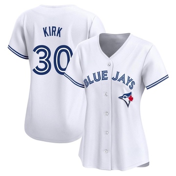 Limited Alejandro Kirk Women's Toronto Blue Jays White Home Jersey