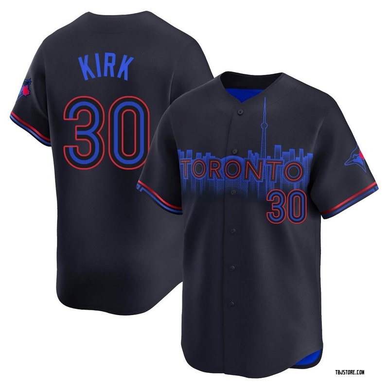 Limited Alejandro Kirk Youth Toronto Blue Jays Black 2024 City Connect Jersey