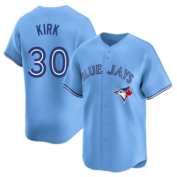 Limited Alejandro Kirk Youth Toronto Blue Jays Blue Powder Alternate Jersey