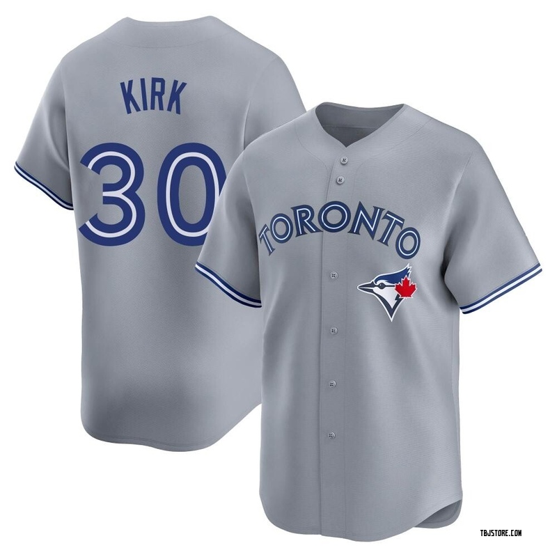 Limited Alejandro Kirk Youth Toronto Blue Jays Gray Away Jersey