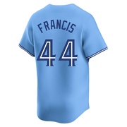 Limited Bowden Francis Men's Toronto Blue Jays Blue Powder Alternate Jersey