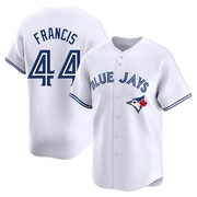 Limited Bowden Francis Men's Toronto Blue Jays White Home Jersey