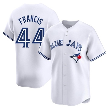 Limited Bowden Francis Men's Toronto Blue Jays White Home Jersey