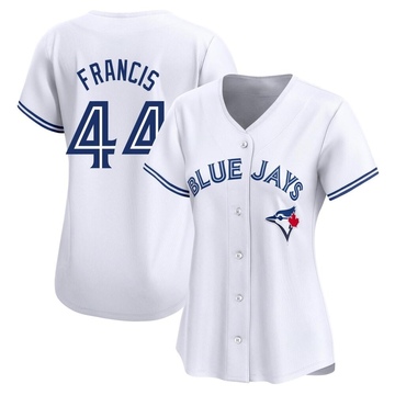 Limited Bowden Francis Women's Toronto Blue Jays White Home Jersey