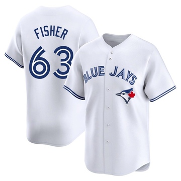 Limited Braydon Fisher Youth Toronto Blue Jays White Home Jersey