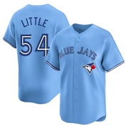 Limited Brendon Little Youth Toronto Blue Jays Blue Powder Alternate Jersey