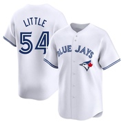 Limited Brendon Little Youth Toronto Blue Jays White Home Jersey