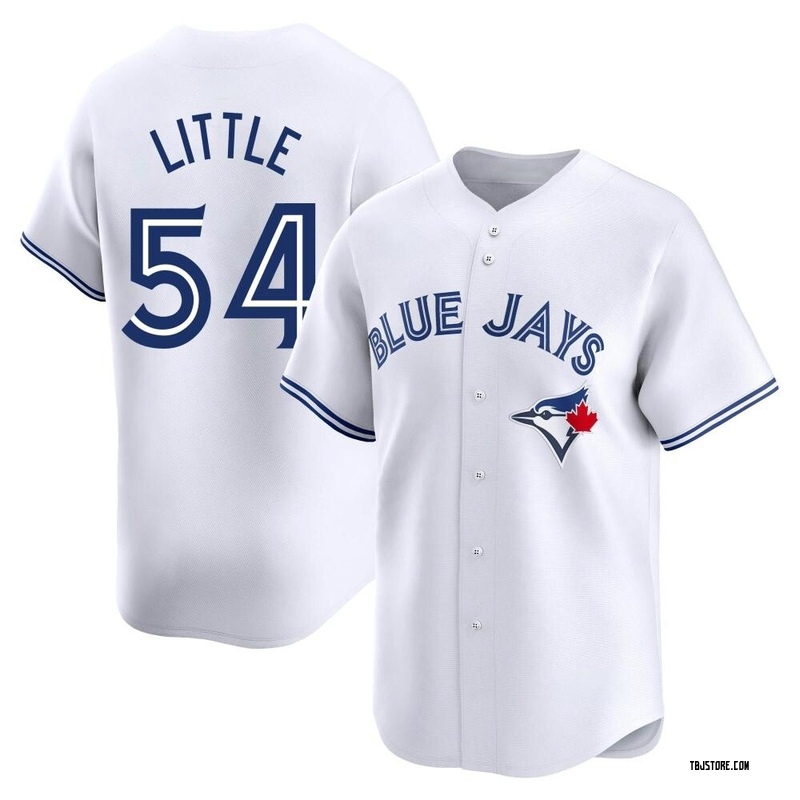 Limited Brendon Little Youth Toronto Blue Jays White Home Jersey