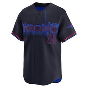 Limited Cam Eden Men's Toronto Blue Jays Black 2024 City Connect Jersey